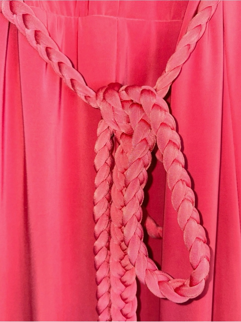 πMISA LOS ANGELES - Beautiful NWT Draped Wrap Maxi Coral Dress - S - M π - Picture 13 of 15